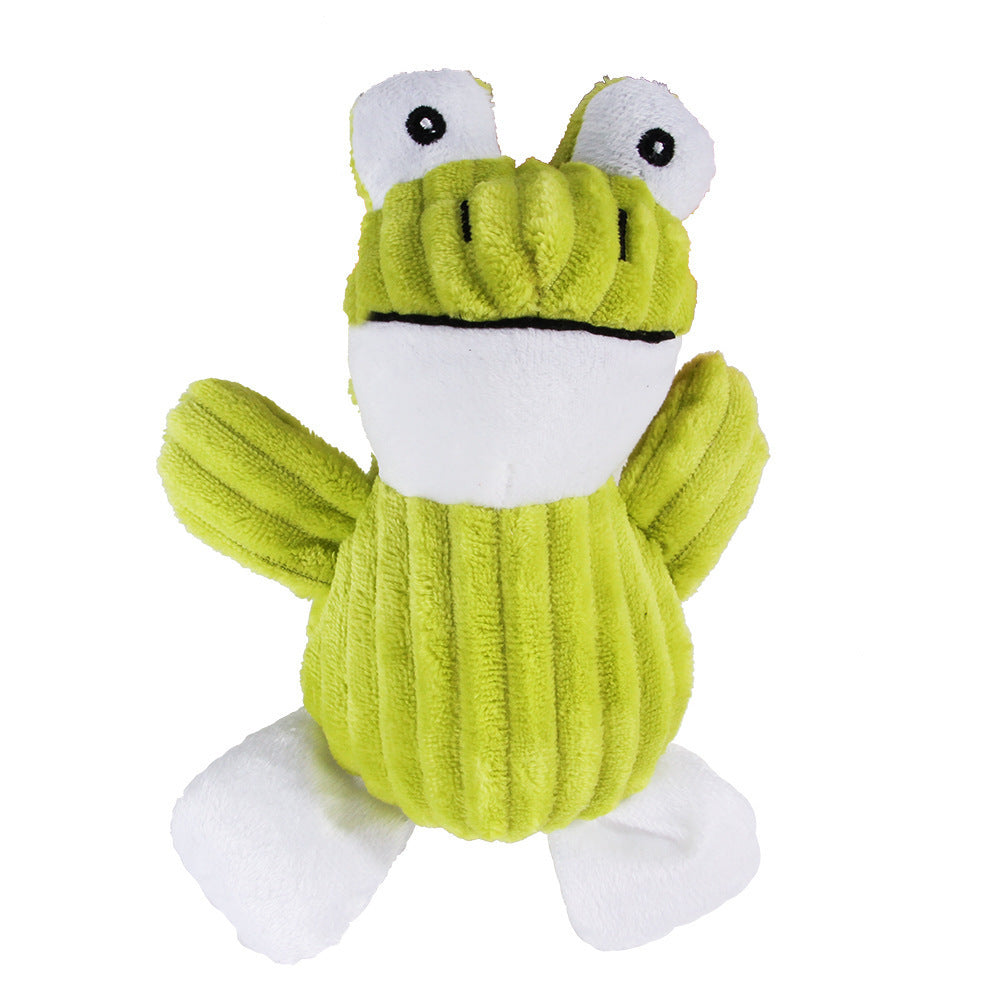 Vocal Animal Plush for Pet Dog Molar Teeth Cleaning - Woofcuties